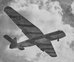 Airspeed AS.51 Horsa w�hrend des Landeanfluges